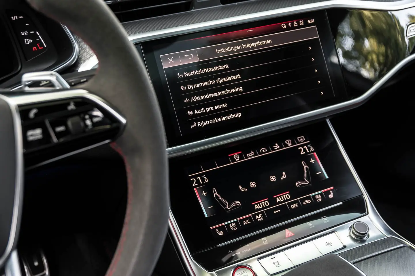 Audi RS7 Sportback 4.0 TFSI V8 600 ch • Dynamic Plus • Céramique • B&O 3D • Laser • Head-up • 22"