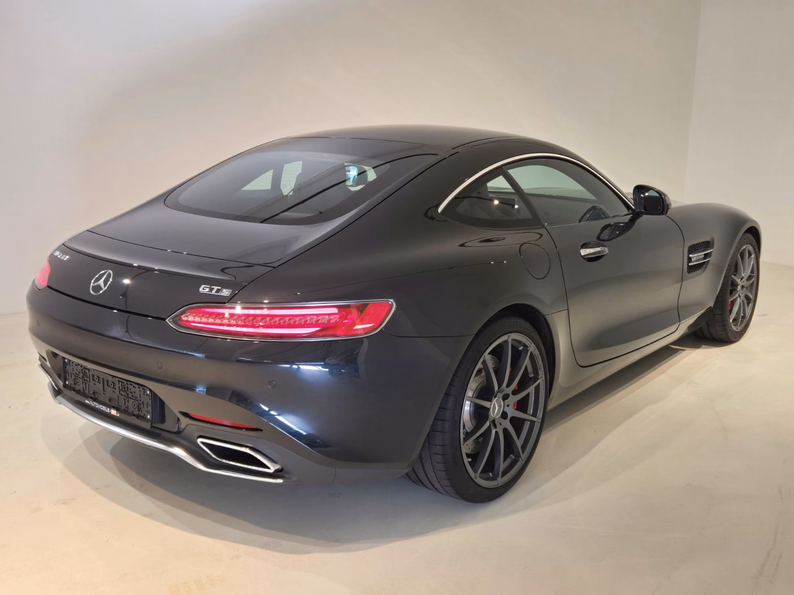 Mercedes-AMG GT S V8 510 ch • 24 900 km • Pack Dynamic Plus • Toit pano • Burmester • Cuir Nappa