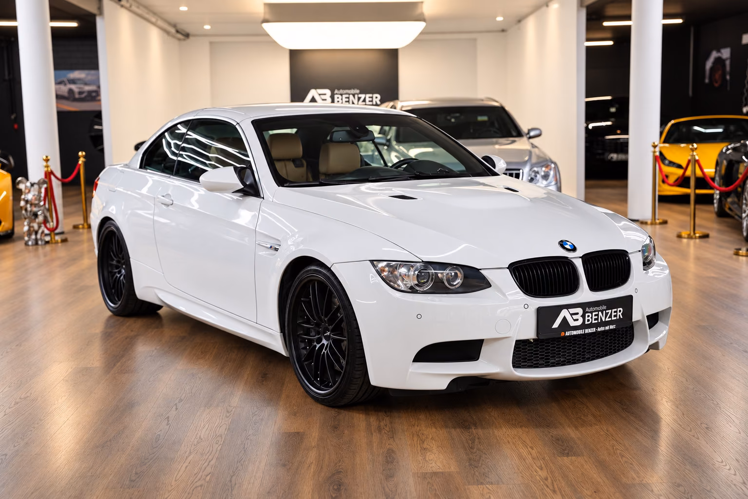 BMW M3 E93 CABRIOLET 4.0 V8 420 CH – BVA – CUIR – M DRIVE – 120 000 KM
