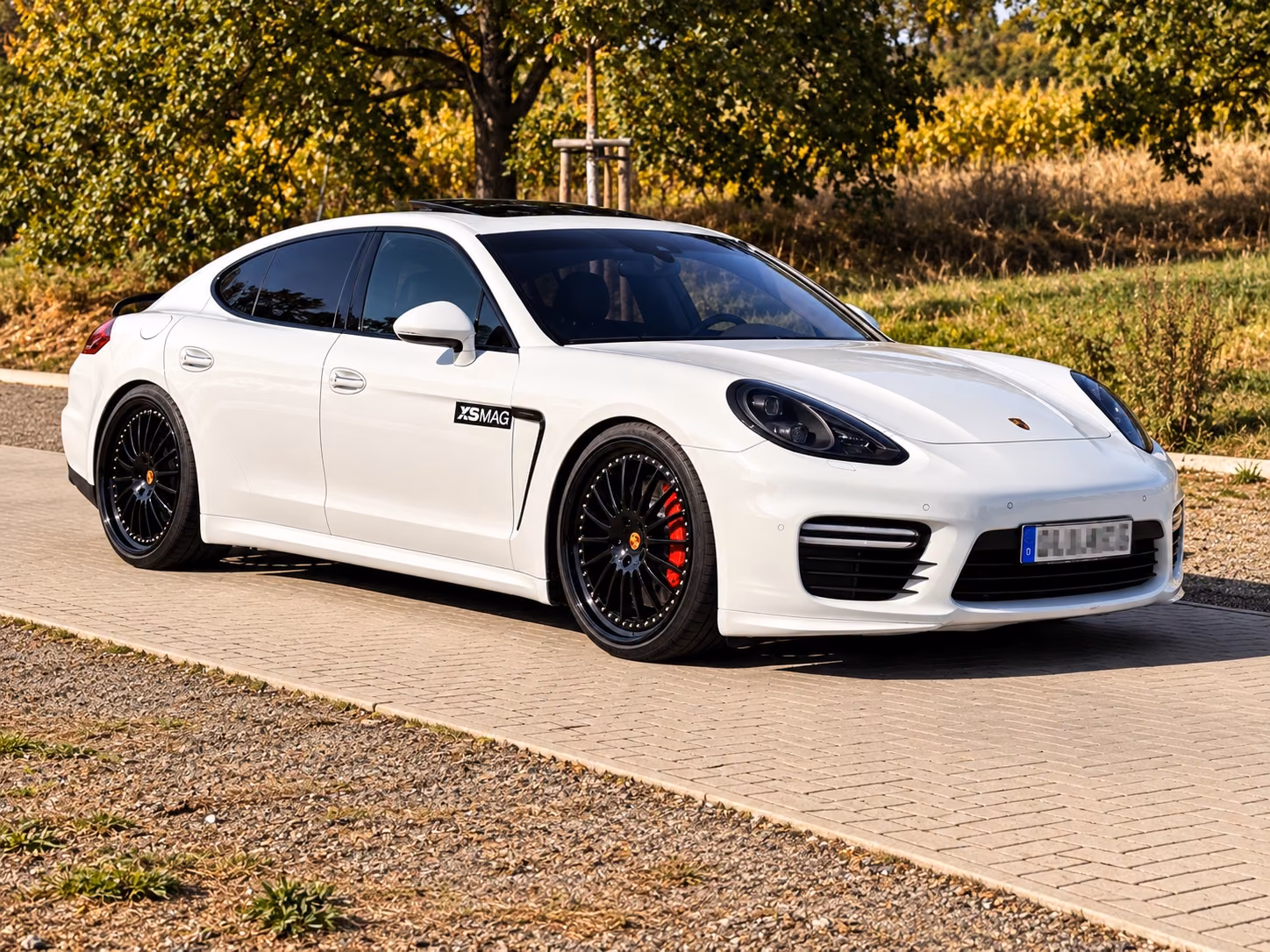 PORSCHE PANAMERA TURBO 4.8 V8 519ch PDK 4x4 - JANTES HAMANN 22" - CUIR - SIÈGES CHAUFFANTS ET VENTILÉS - TOIT OUVRANT - BOSE