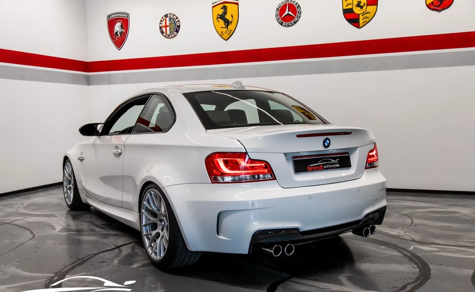 BMW 1M Coupé 3.0 biturbo 340 ch • Boîte manuelle 6 • KW V3 • Cuir • Harman Kardon