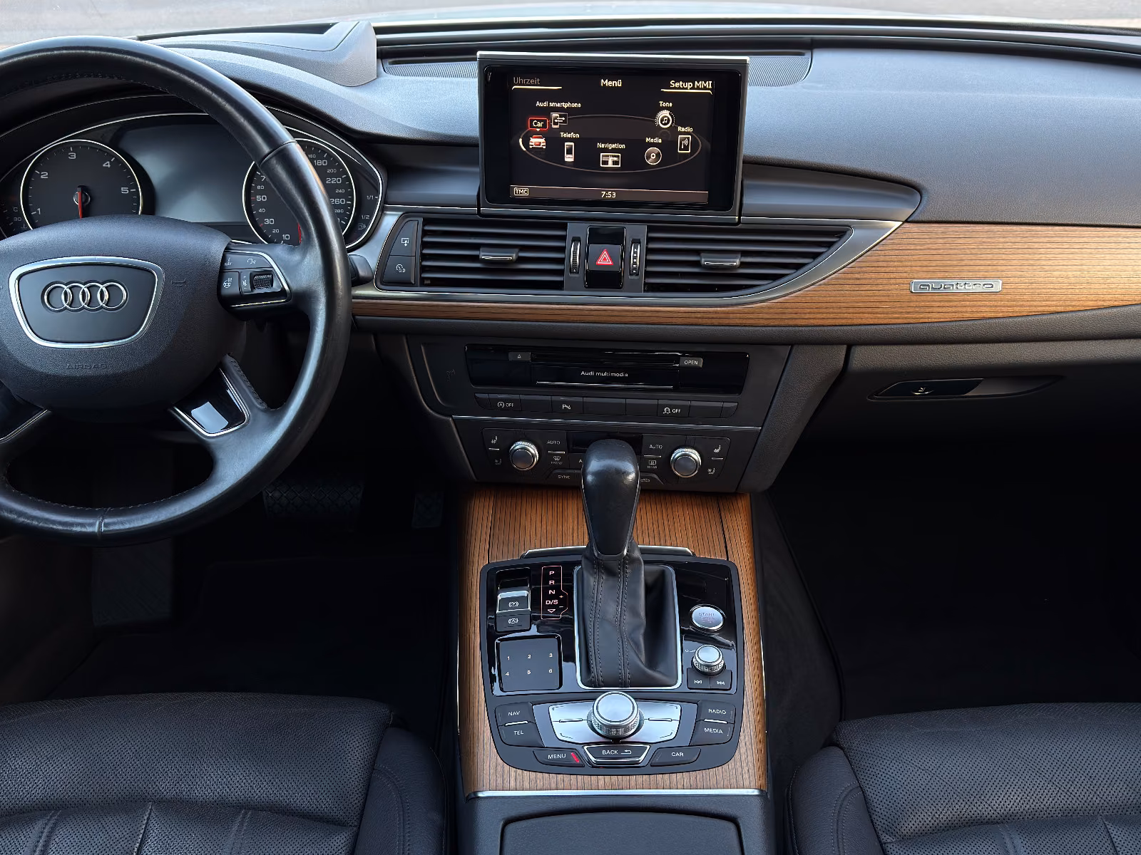 AUDI A6 3.0TDI QUATTRO, LED, CAMÉRA, BOSE| 218 ch | BVA  | GARANTIE