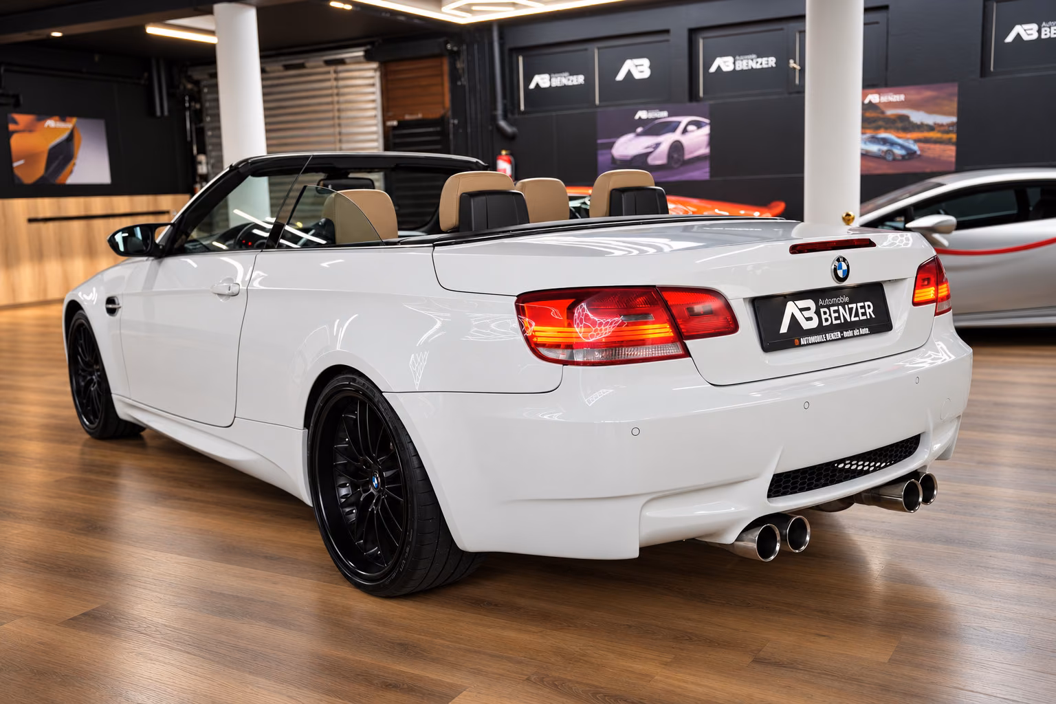 BMW M3 E93 CABRIOLET 4.0 V8 420 CH – BVA – CUIR – M DRIVE – 120 000 KM