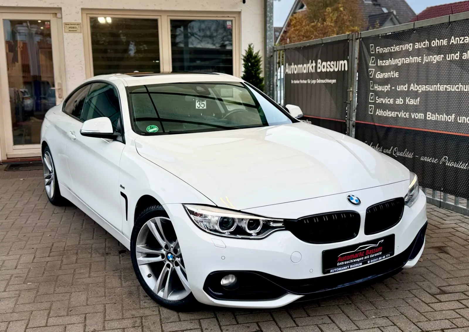 BMW 430 COUPE SPORT LINE TOIT OUVRANT GPS CUIR 18Z | BVA