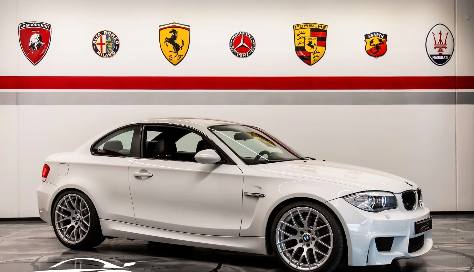 BMW 1M Coupé 3.0 biturbo 340 ch • Boîte manuelle 6 • KW V3 • Cuir • Harman Kardon