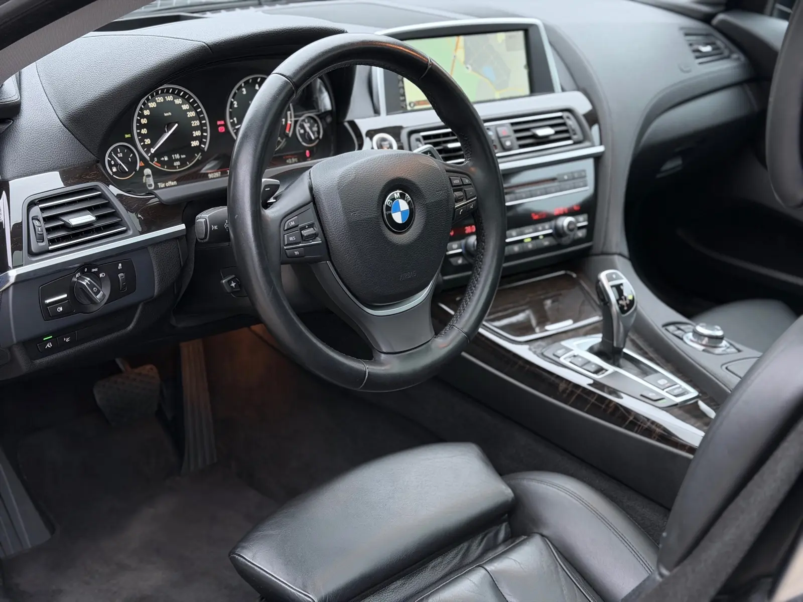 BMW 640i COUPÉ 3.0 320ch BVA - CUIR NAPPA - TOIT PANORAMIQUE - AFFICHAGE TÊTE HAUTE - CAMÉRA DE RECUL - JANTES ALPINA