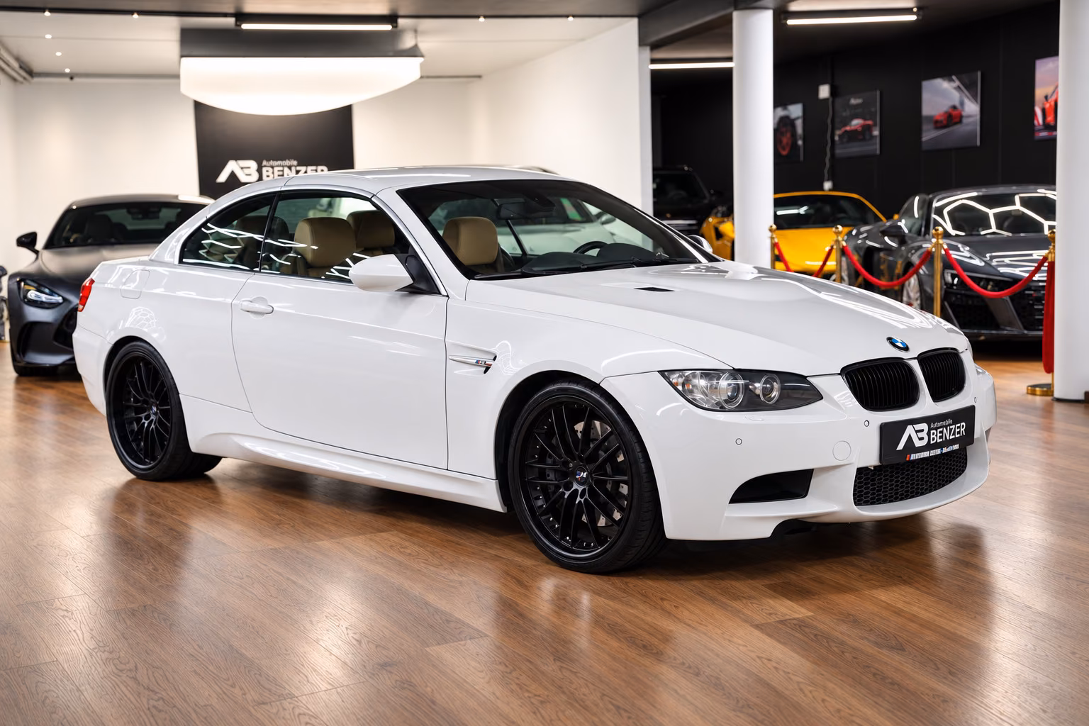 BMW M3 E93 CABRIOLET 4.0 V8 420 CH – BVA – CUIR – M DRIVE – 120 000 KM