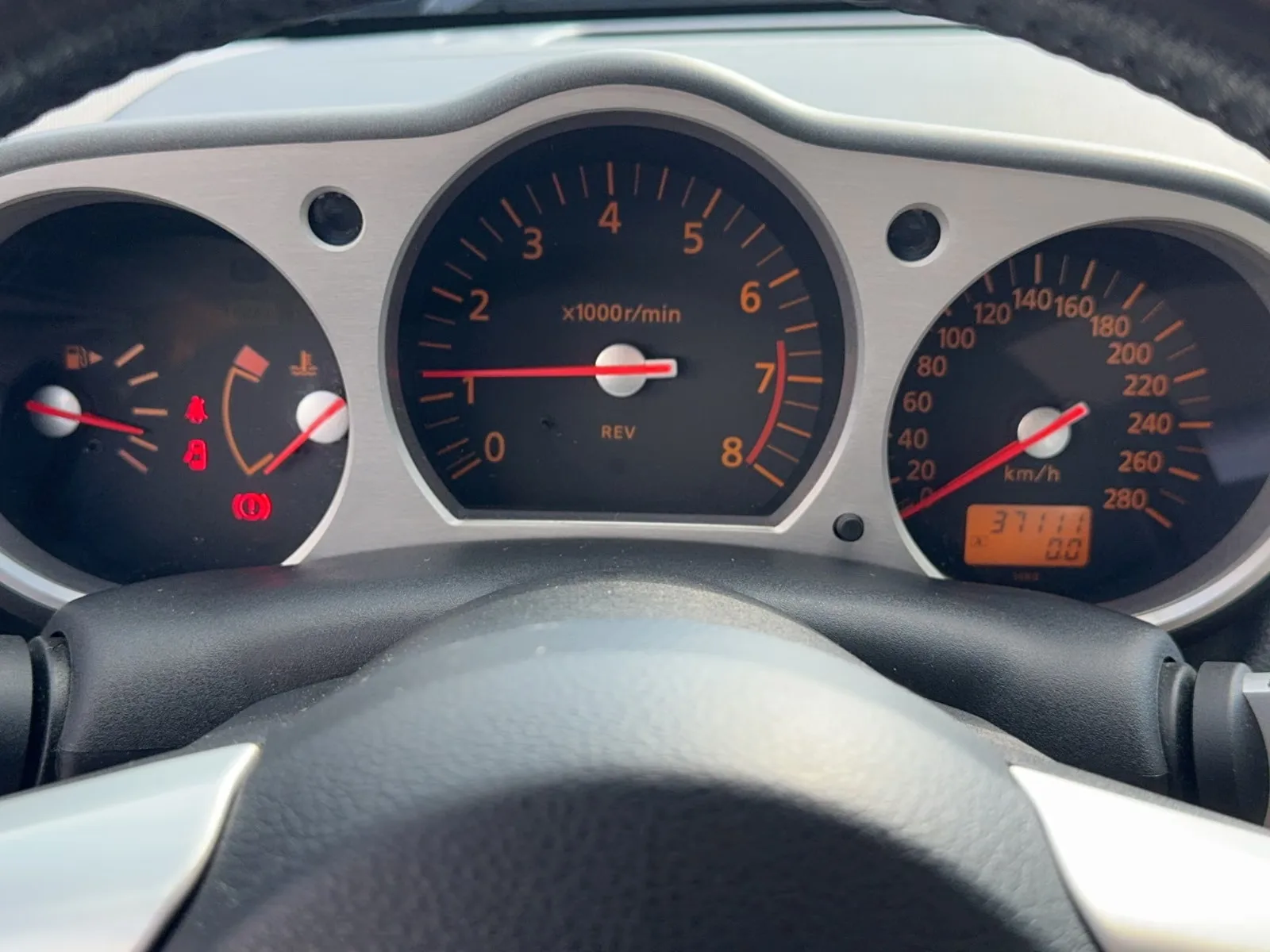 NISSAN 350Z ROADSTER 3.5 V6 280ch PACK PREMIUM - CUIR ALCANTARA ORANGE - BOSE - SIÈGES CHAUFFANTS - FREINS BREMBO