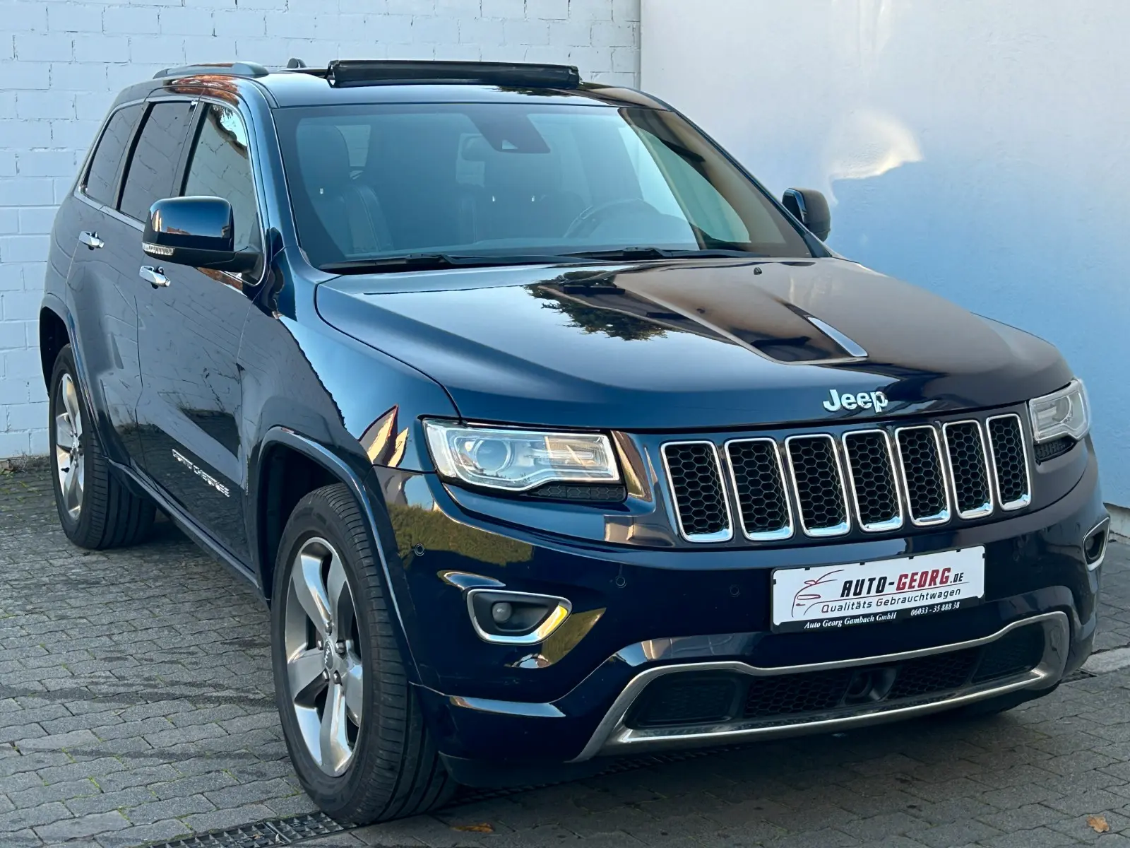 Jeep Grand Cherokee 3.0 CRD Overland | 250 ch | BVA | Toit panoramique | Cuir | Suspension pneumatique | Sièges chauffants et ventilés | Attelage