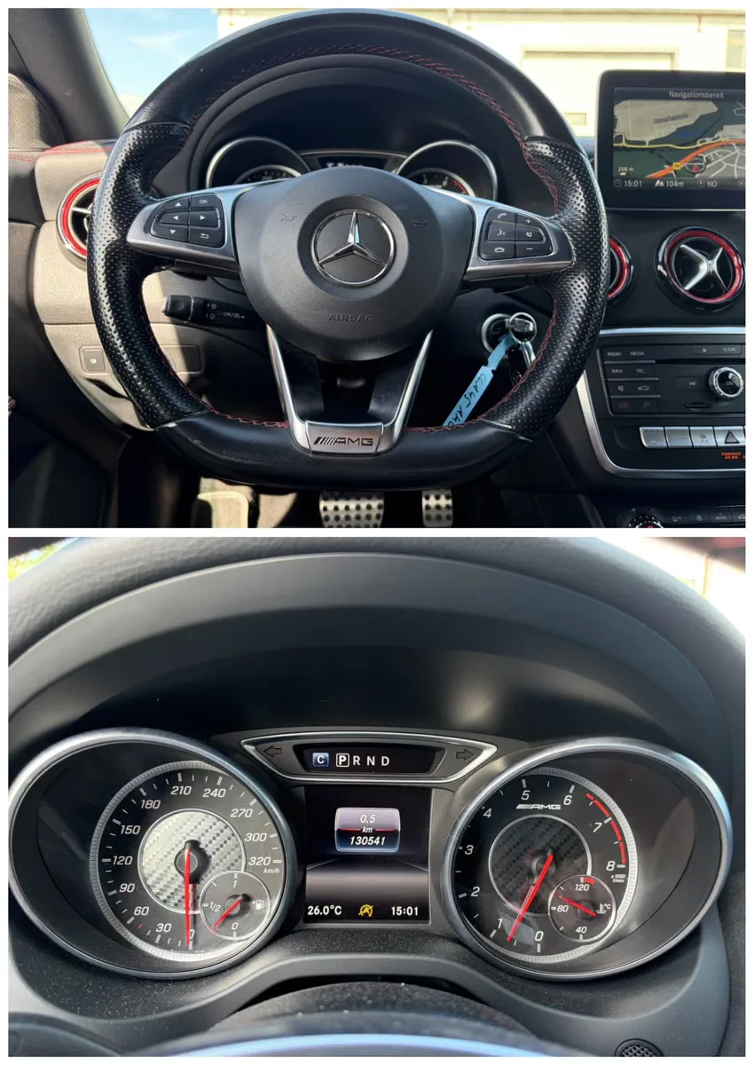 MERCEDES-BENZ CLA 45 AMG SB 4MATIC LED HIGH 381ch BVA CAMÉRA DE RECUL ÉCLAIRAGE D'AMBIANCE