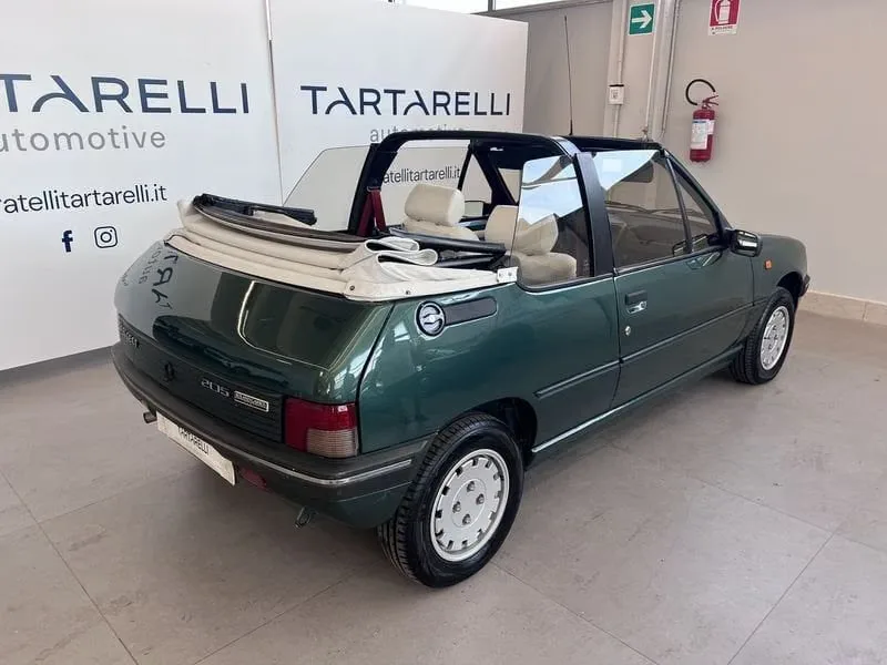 PEUGEOT 205 CABRIOLET 1.4 82 CV | BVM | ROLAND GARROS