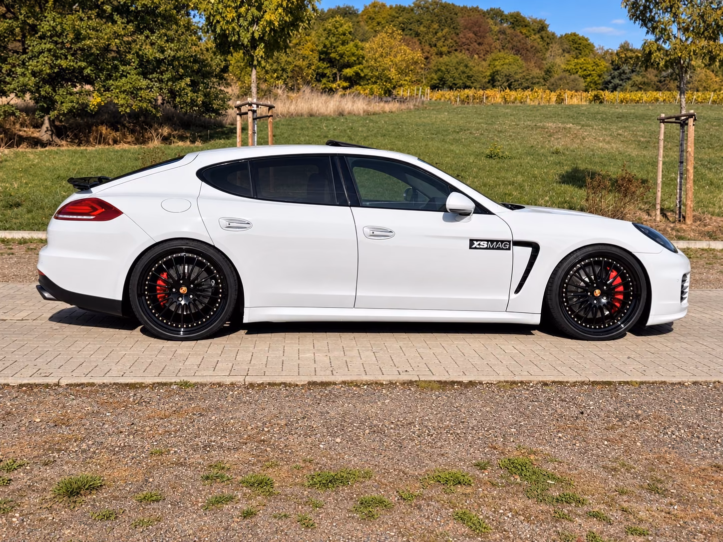PORSCHE PANAMERA TURBO 4.8 V8 519ch PDK 4x4 - JANTES HAMANN 22" - CUIR - SIÈGES CHAUFFANTS ET VENTILÉS - TOIT OUVRANT - BOSE