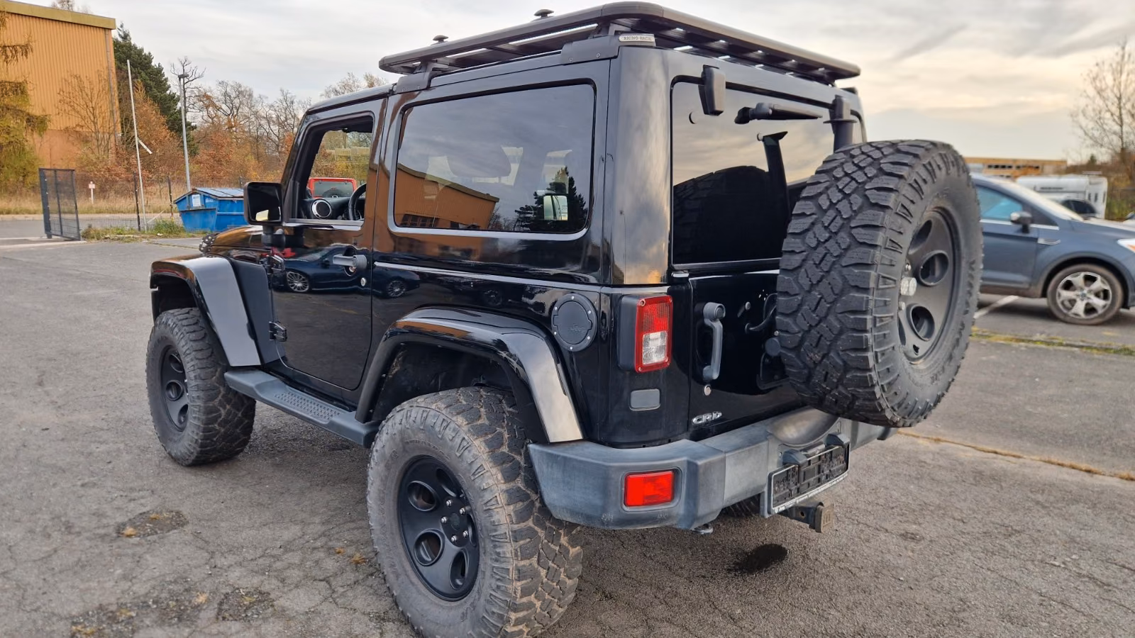 Jeep Wrangler 2.8 CRD Sahara | 200 ch | BVA | Intérieur cuir | GPS | Caméra de recul | Sièges chauffants | Galerie de toit