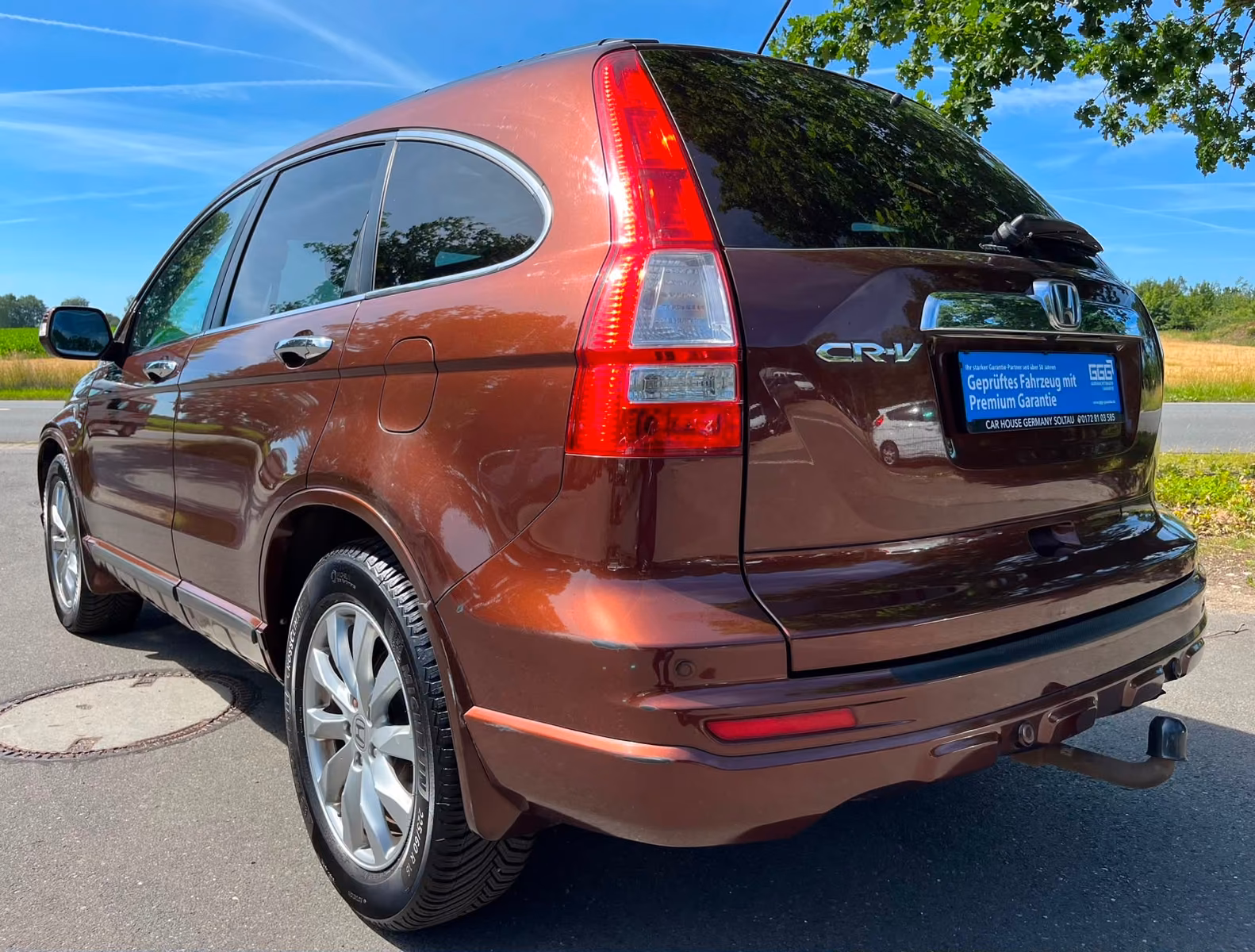 HONDA CR-V 2.2 i-DTEC EXECUTIVE 150ch BVA - 4x4 - CUIR - TOIT PANORAMIQUE - SIÈGES CHAUFFANTS - BI-XÉNON - ATTELAGE