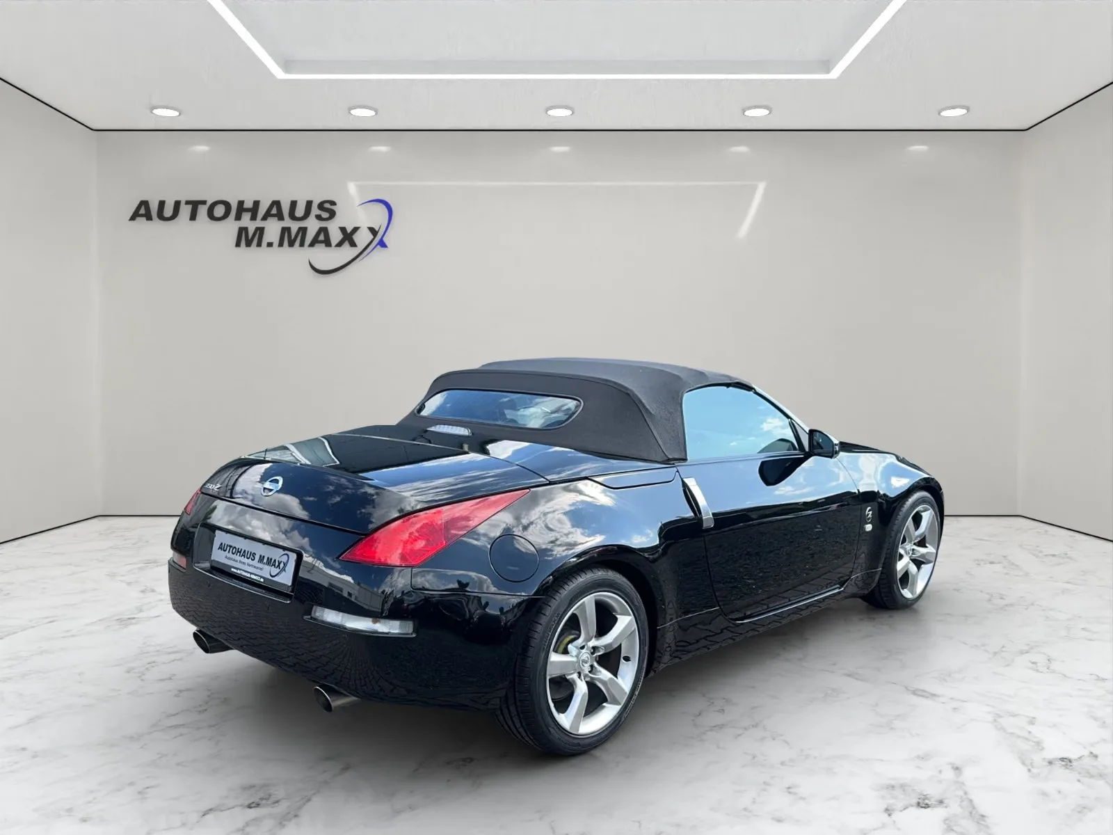 NISSAN 350Z ROADSTER 3.5 V6 280ch PACK PREMIUM - CUIR ALCANTARA ORANGE - BOSE - SIÈGES CHAUFFANTS - FREINS BREMBO