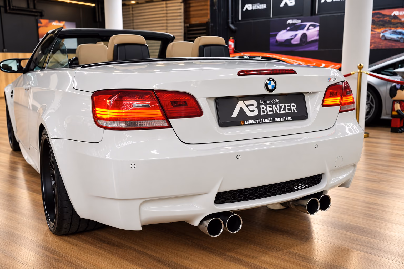 BMW M3 E93 CABRIOLET 4.0 V8 420 CH – BVA – CUIR – M DRIVE – 120 000 KM