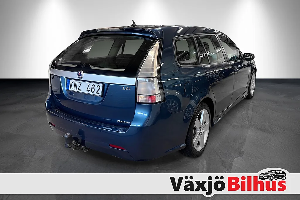 SAAB 9-3 SPORTCOMBI 1.8T ETHANOL BIOPOWER VECTOR 150 CH 4X2 BVM - ATTELAGE - CUIR - 194500 km