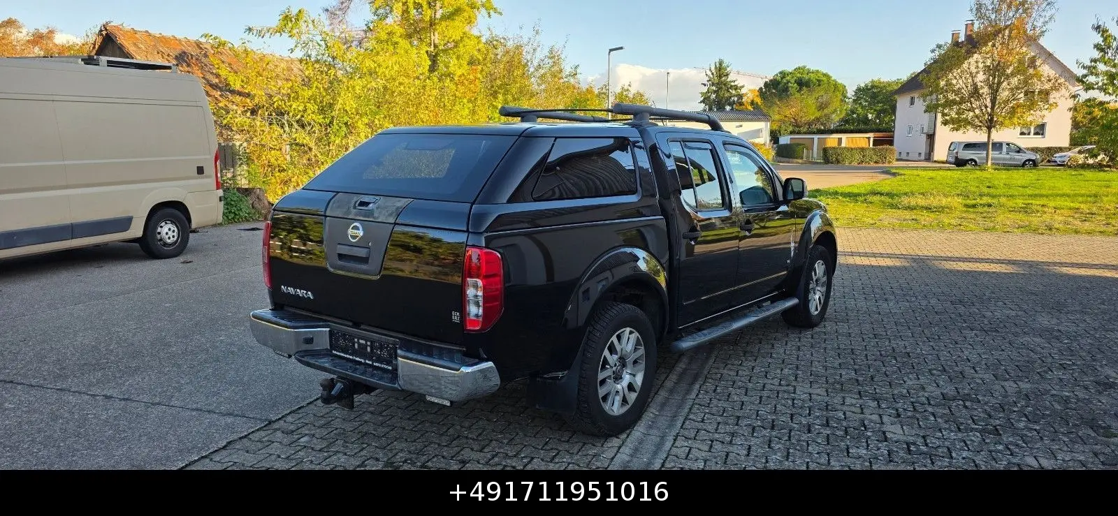 Nissan Navara 3.0 V6 dCi Double Cab LE | 231 ch | BVA | Hard top | Cuir | Toit ouvrant | GPS | Attelage