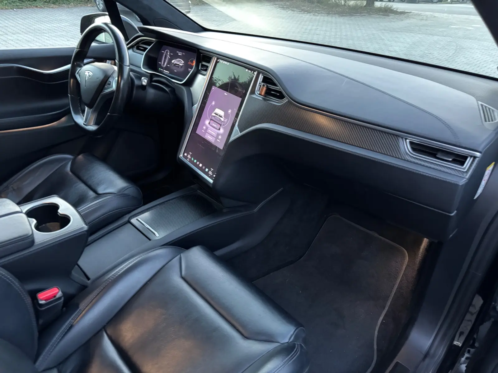 TESLA MODEL X 90 D 423CH - SOH 100% - BATTERIE TESLA - 7 PLACES