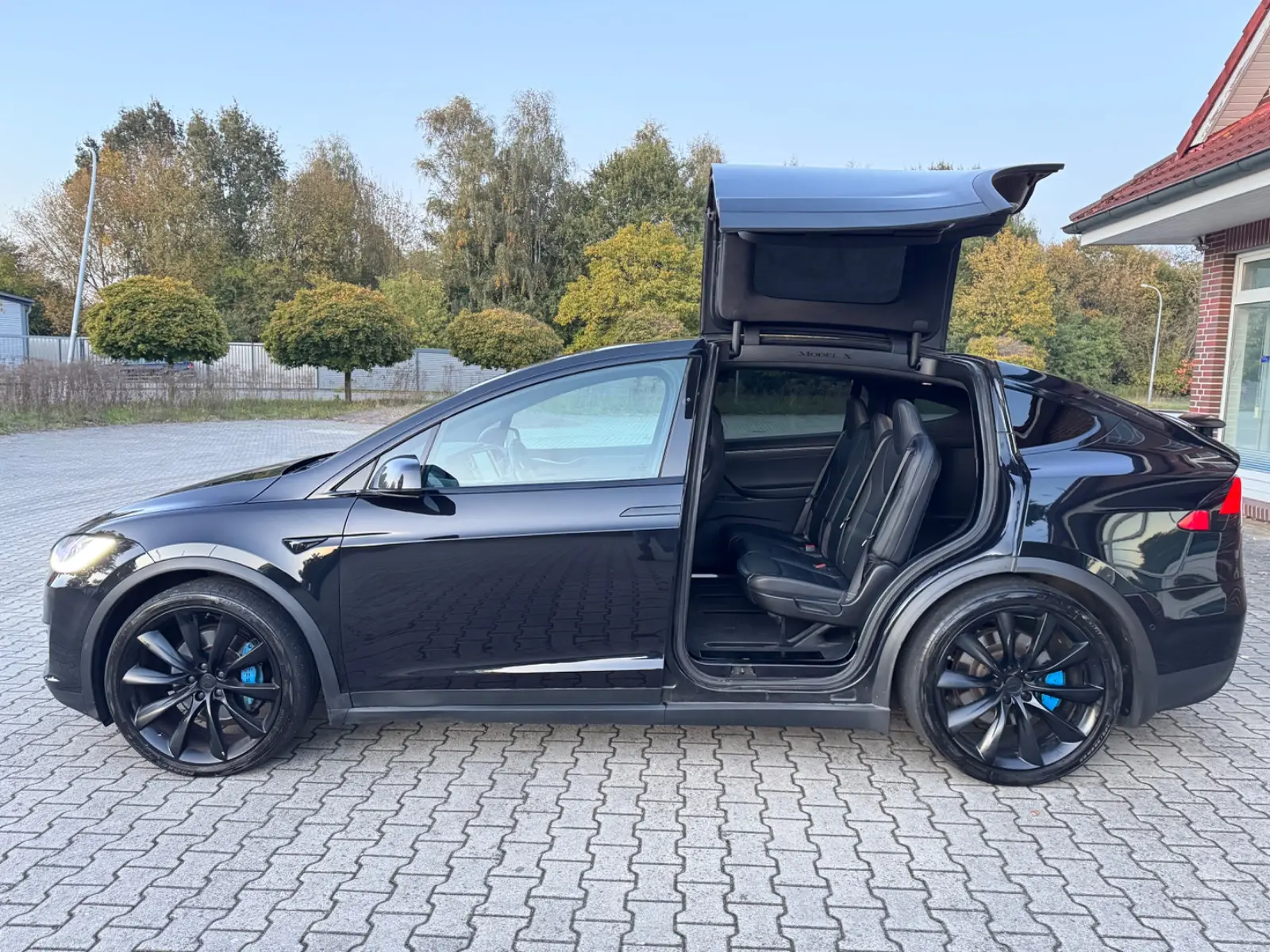 TESLA MODEL X 90 D 423CH - SOH 100% - BATTERIE TESLA - 7 PLACES