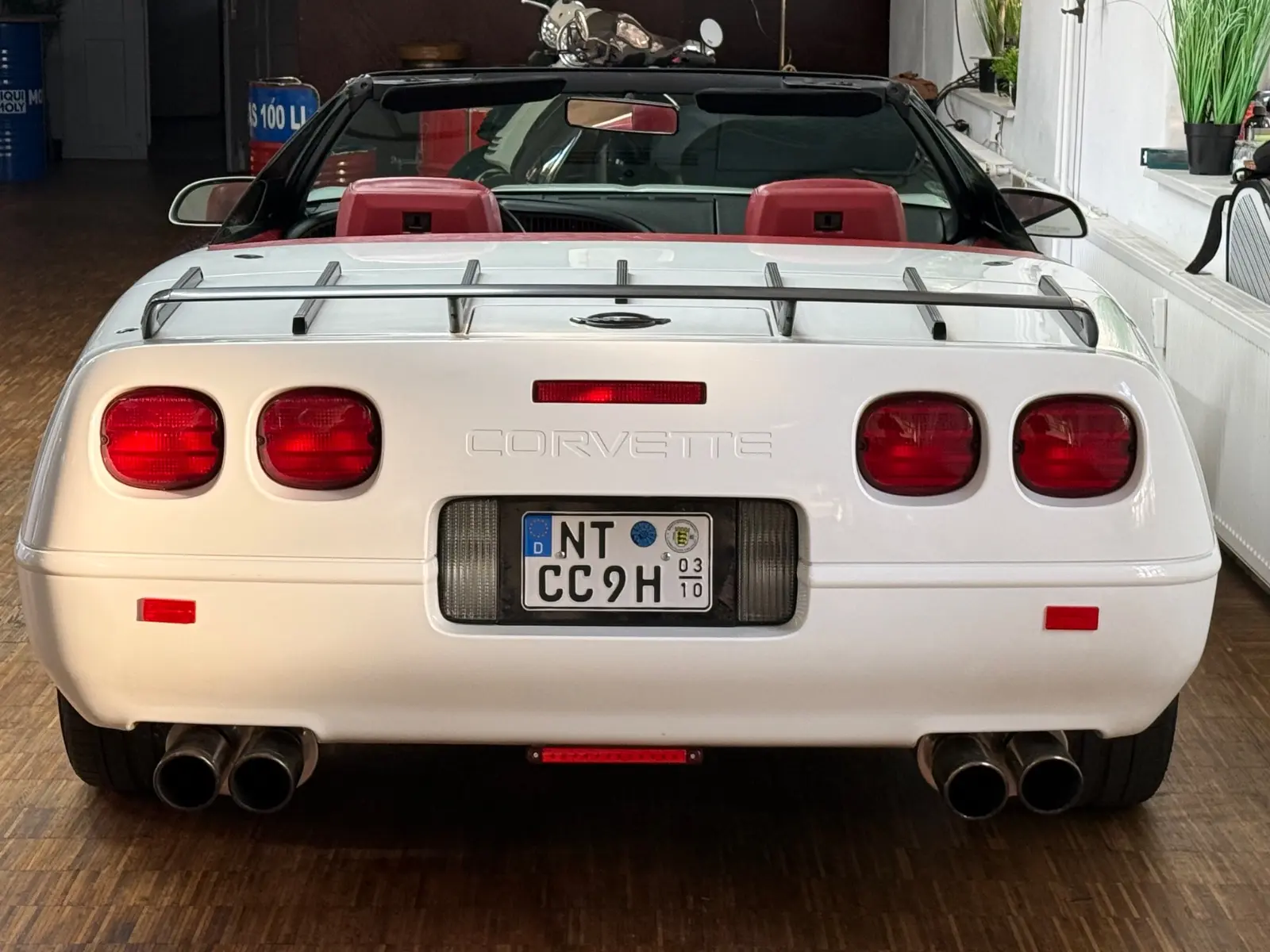 CHEVROLET CORVETTE C4 CABRIOLET 5.7 V8 299ch BVM6 - CUIR RECARO - CLIMATISATION - ÉCHAPPEMENT SPORT - VÉHICULE DE COLLECTION
