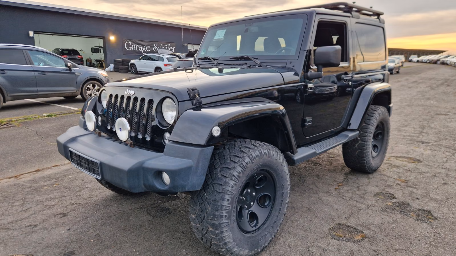 Jeep Wrangler 2.8 CRD Sahara | 200 ch | BVA | Intérieur cuir | GPS | Caméra de recul | Sièges chauffants | Galerie de toit