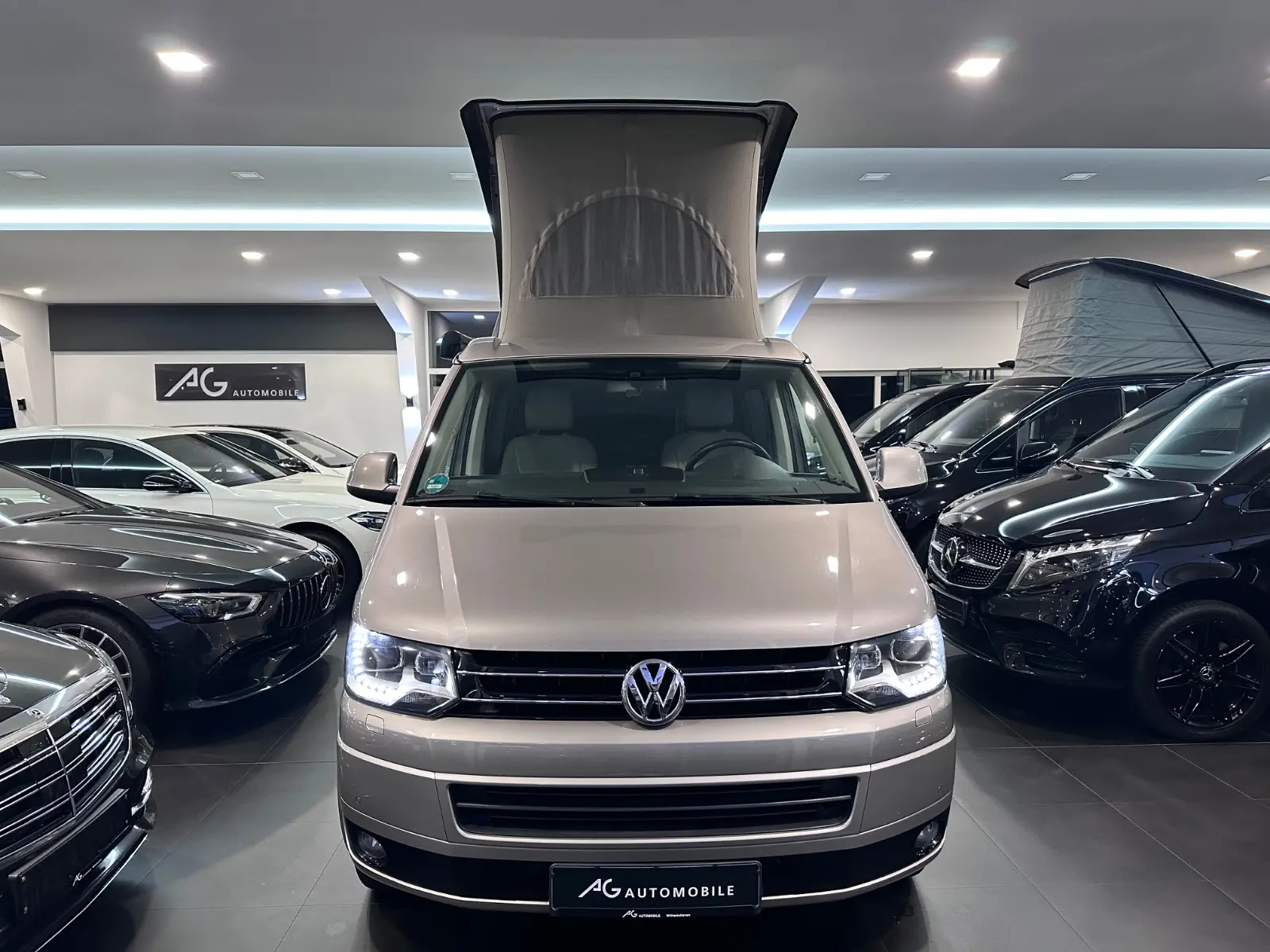 VOLKSWAGEN T5 CALIFORNIA AUFSTELLDACH 4MOTION KÜCHE-DSG-LED | 179 ch | 4X4 | VOLANT EN CUIR