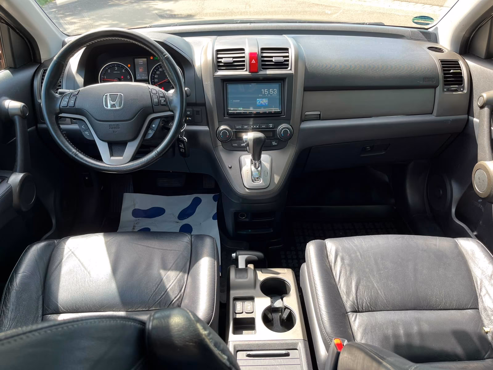 HONDA CR-V 2.2 i-DTEC EXECUTIVE 150ch BVA - 4x4 - CUIR - TOIT PANORAMIQUE - SIÈGES CHAUFFANTS - BI-XÉNON - ATTELAGE