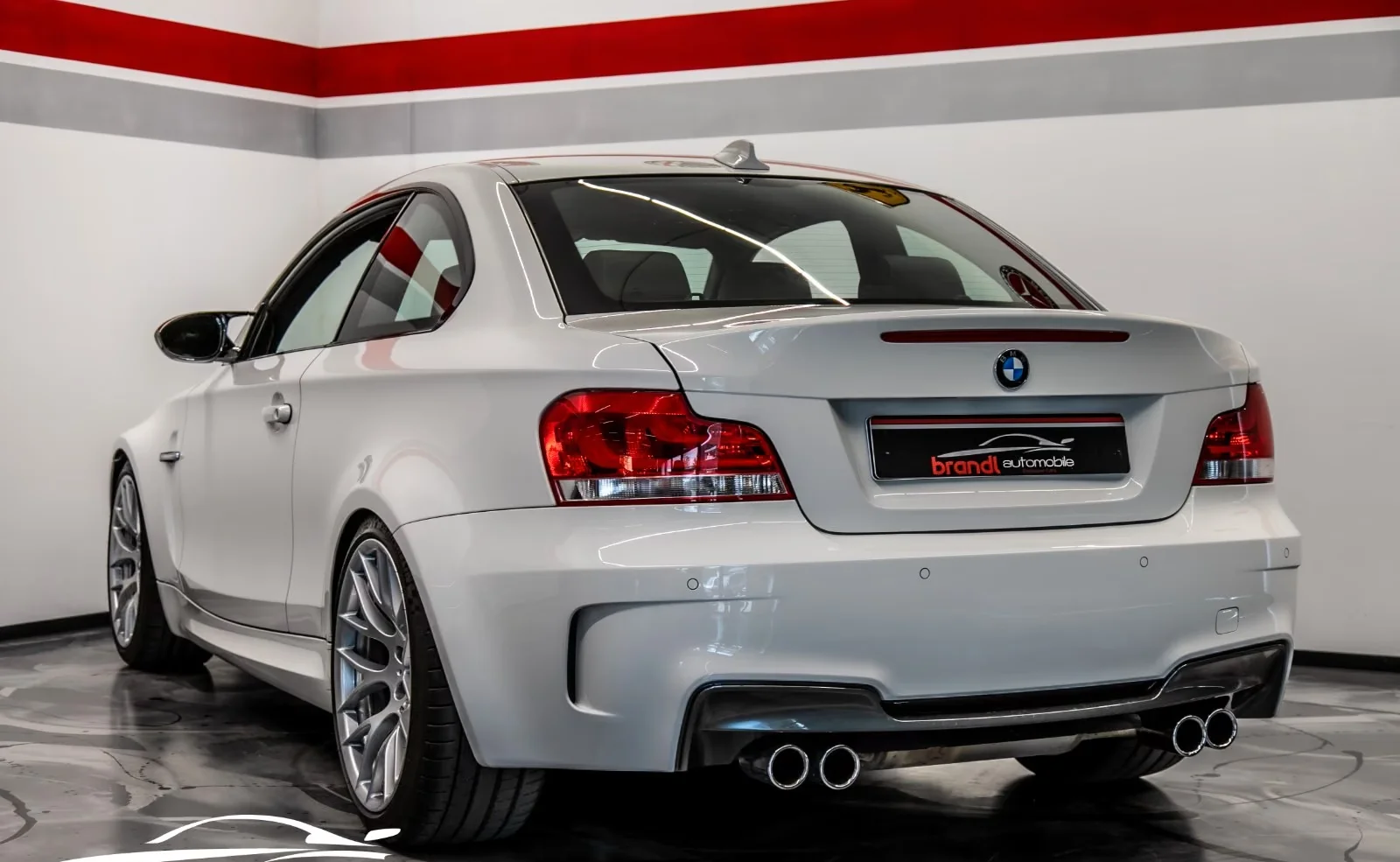 BMW 1M Coupé 3.0 biturbo 340 ch • Boîte manuelle 6 • KW V3 • Cuir • Harman Kardon
