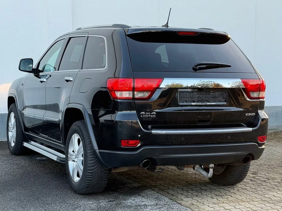 JEEP GRAND CHEROKEE 3.0 CRD LIMITED | 241 ch | 4X4 | BVA | HAYON ÉLECTRIQUE | RÉGLAGE ÉLECTRIQUE DES SIÈGES AVEC FONCTION MÉMOIRE | VOLANT EN CUIR