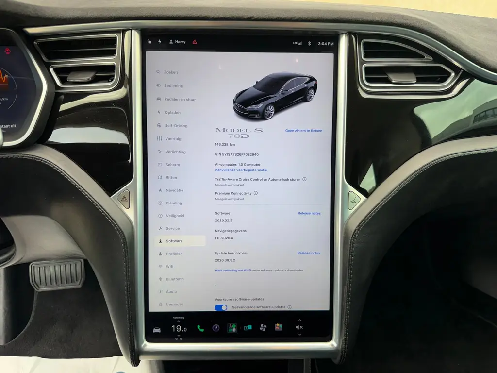 Tesla Model S 70D 333ch - Soh 89% - Supercharge gratuite - Autonomie 390km - Pack Climat Froid - Jantes 19"