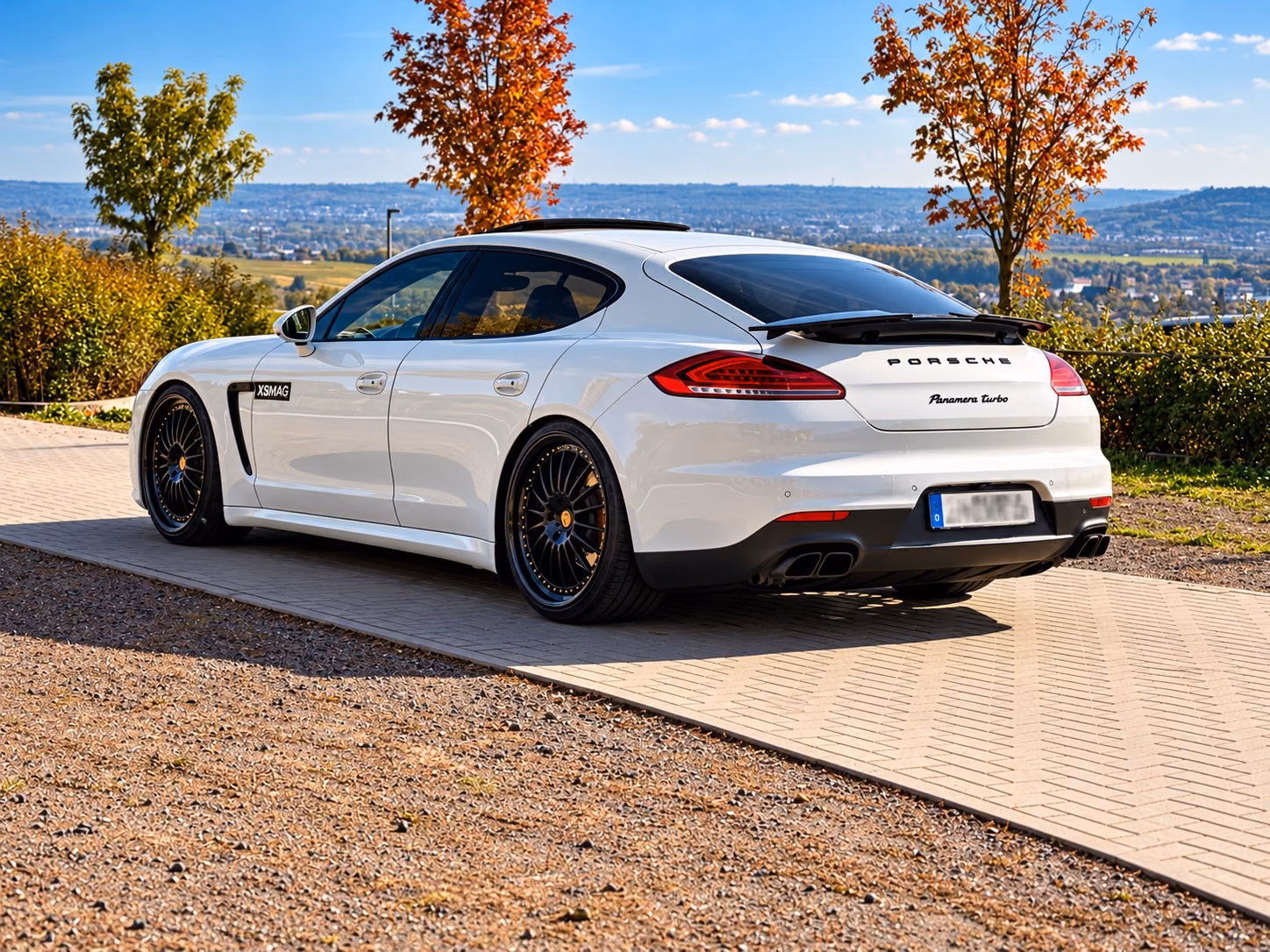 PORSCHE PANAMERA TURBO 4.8 V8 519ch PDK 4x4 - JANTES HAMANN 22" - CUIR - SIÈGES CHAUFFANTS ET VENTILÉS - TOIT OUVRANT - BOSE