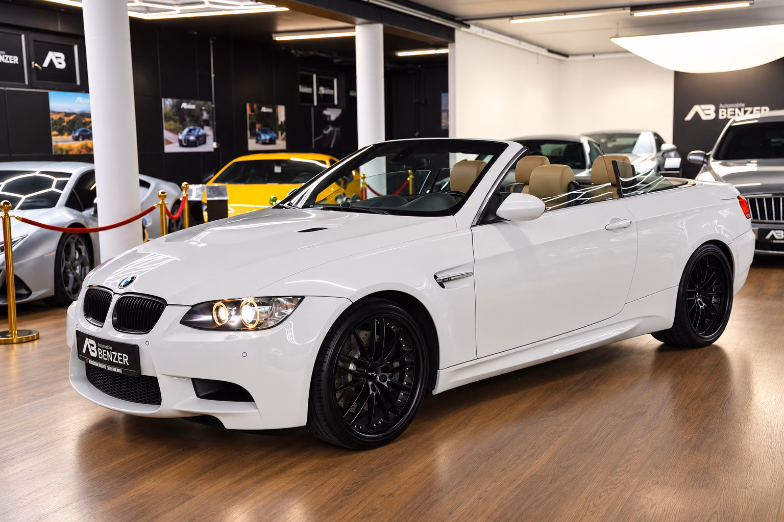 BMW M3 E93 CABRIOLET 4.0 V8 420 CH – BVA – CUIR – M DRIVE – 120 000 KM