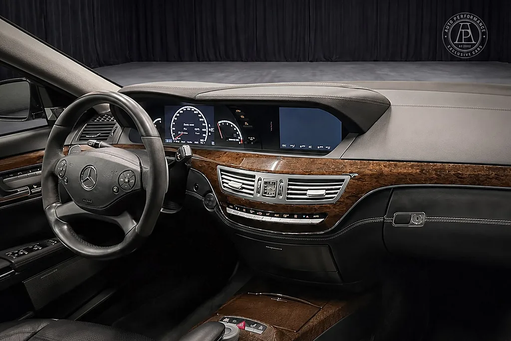 MERCEDES-BENZ CLASSE S 63 AMG L V8 BITURBO 544ch - CUIR - SIÈGES VENTILÉS - TOIT PANORAMIQUE - BANG & OLUFSEN