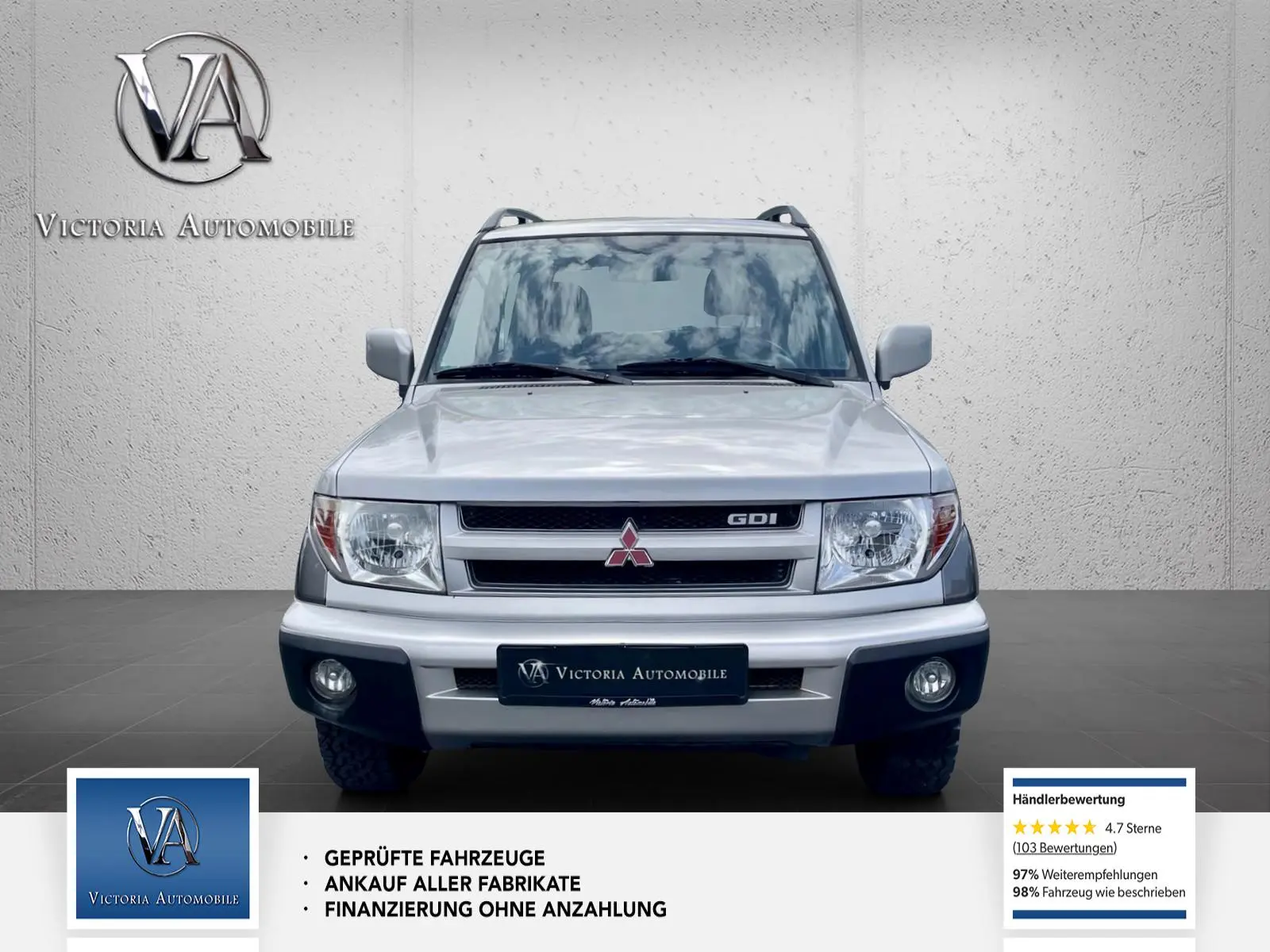 MITSUBISHI PAJERO PININ 2.0 GDI 129ch 4X4 - ATTELAGE - ENTRETIEN SUIVI - CONTRÔLE TECHNIQUE RÉCENT - 1ERE MAIN