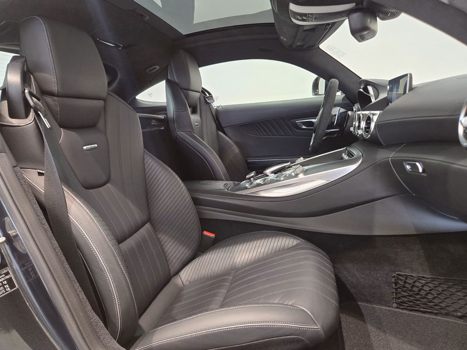 Mercedes-AMG GT S V8 510 ch • 24 900 km • Pack Dynamic Plus • Toit pano • Burmester • Cuir Nappa