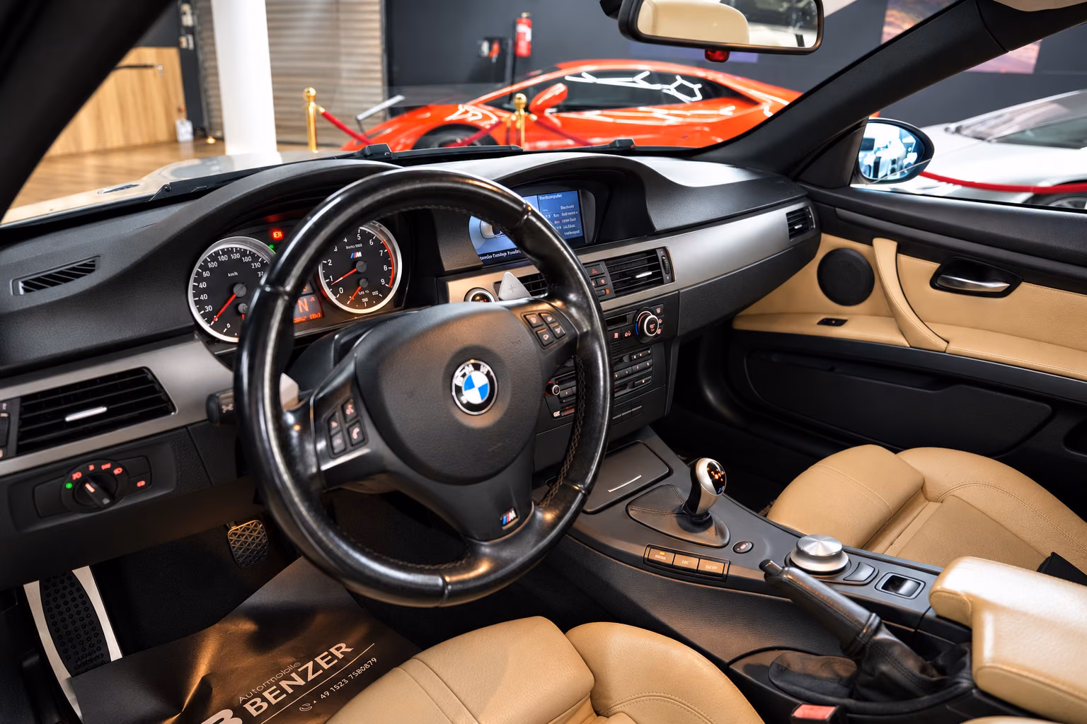 BMW M3 E93 CABRIOLET 4.0 V8 420 CH – BVA – CUIR – M DRIVE – 120 000 KM