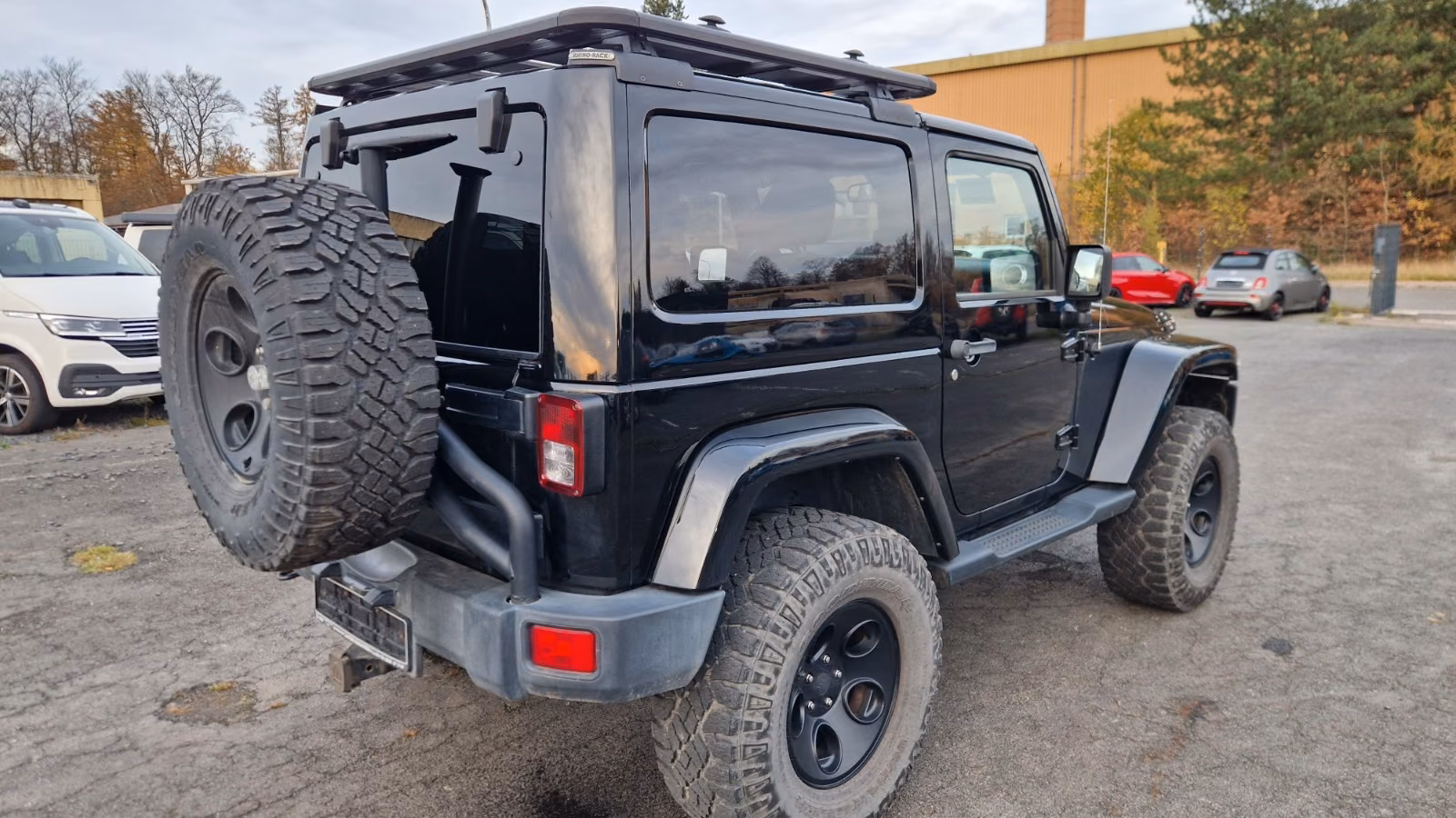 Jeep Wrangler 2.8 CRD Sahara | 200 ch | BVA | Intérieur cuir | GPS | Caméra de recul | Sièges chauffants | Galerie de toit