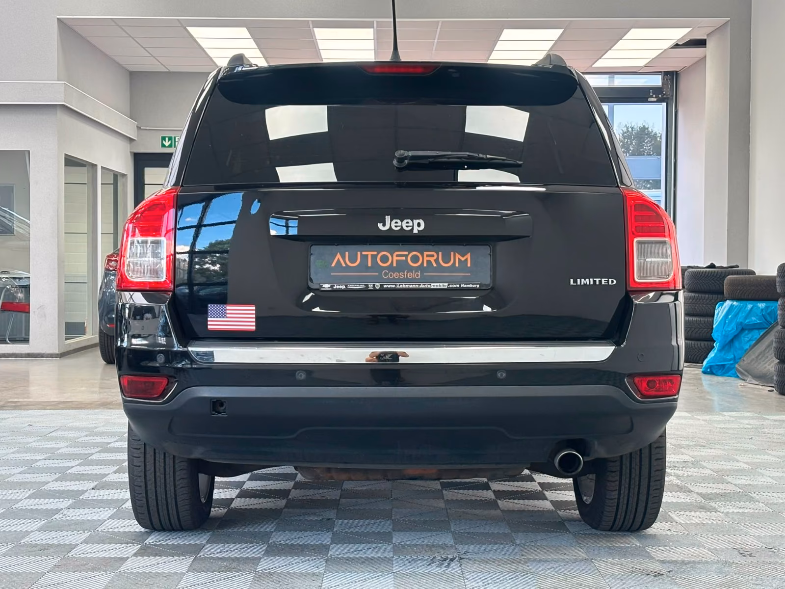 Jeep Compass 2.4 170 ch 4x4 Limited • Boîte auto • Cuir • GPS • Sièges chauffants • Radars AV/AR