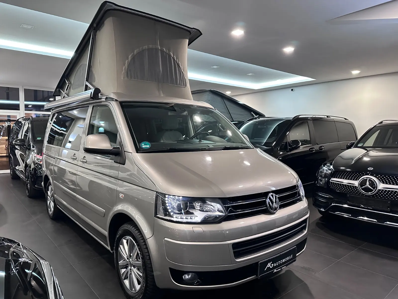 VOLKSWAGEN T5 CALIFORNIA AUFSTELLDACH 4MOTION KÜCHE-DSG-LED | 179 ch | 4X4 | VOLANT EN CUIR