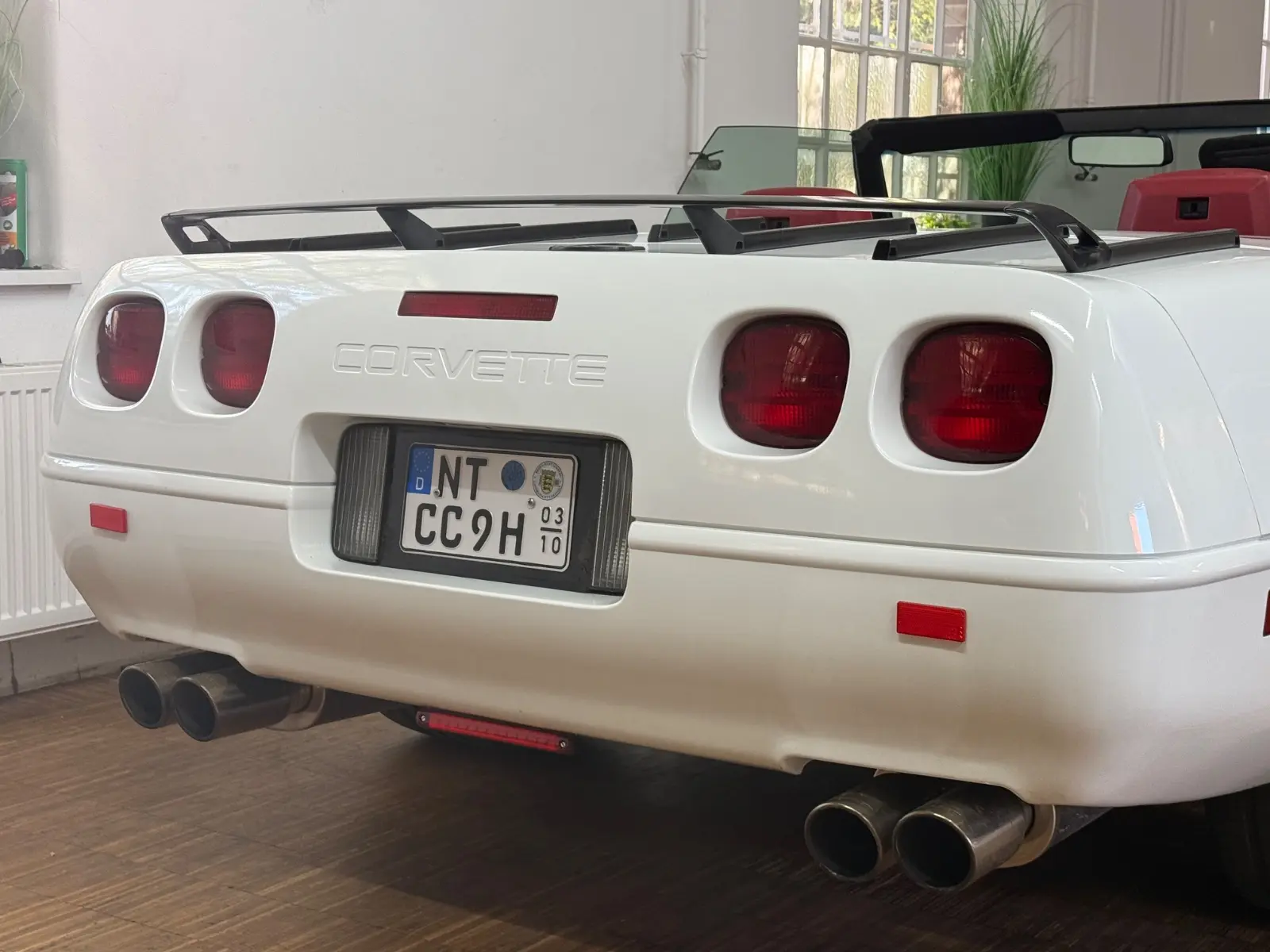 CHEVROLET CORVETTE C4 CABRIOLET 5.7 V8 299ch BVM6 - CUIR RECARO - CLIMATISATION - ÉCHAPPEMENT SPORT - VÉHICULE DE COLLECTION