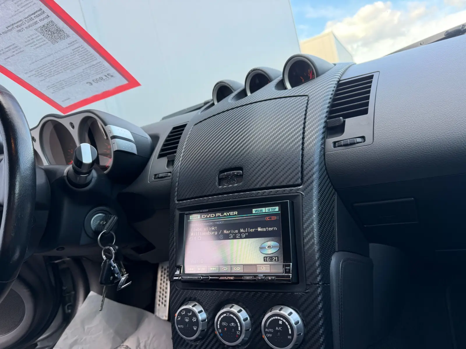 NISSAN 350Z COUPE BVM PREMIUM PACK CUIR XENON 78000KM TOP 280 ch PACK SPORT VOLANT EN CUIR