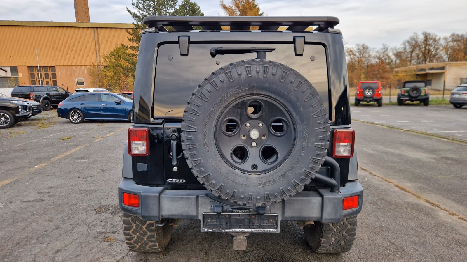 Jeep Wrangler 2.8 CRD Sahara | 200 ch | BVA | Intérieur cuir | GPS | Caméra de recul | Sièges chauffants | Galerie de toit