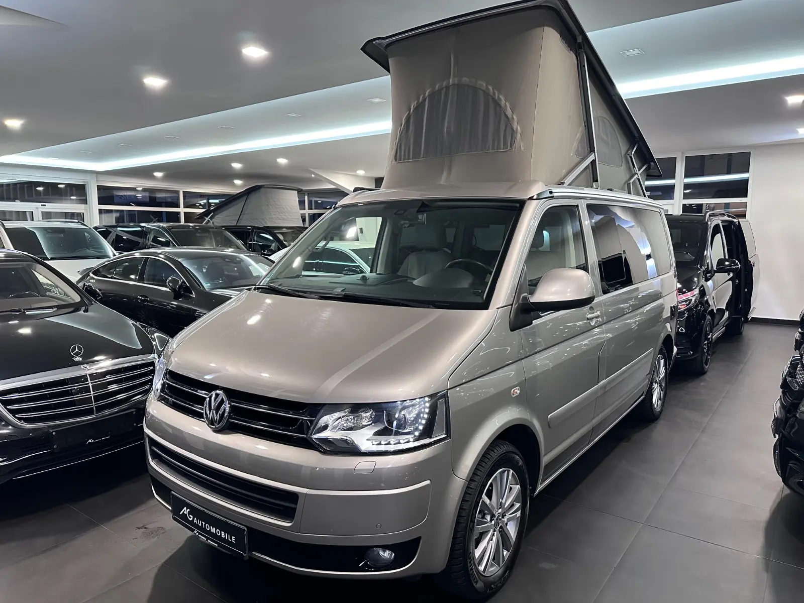 VOLKSWAGEN T5 CALIFORNIA AUFSTELLDACH 4MOTION KÜCHE-DSG-LED | 179 ch | 4X4 | VOLANT EN CUIR