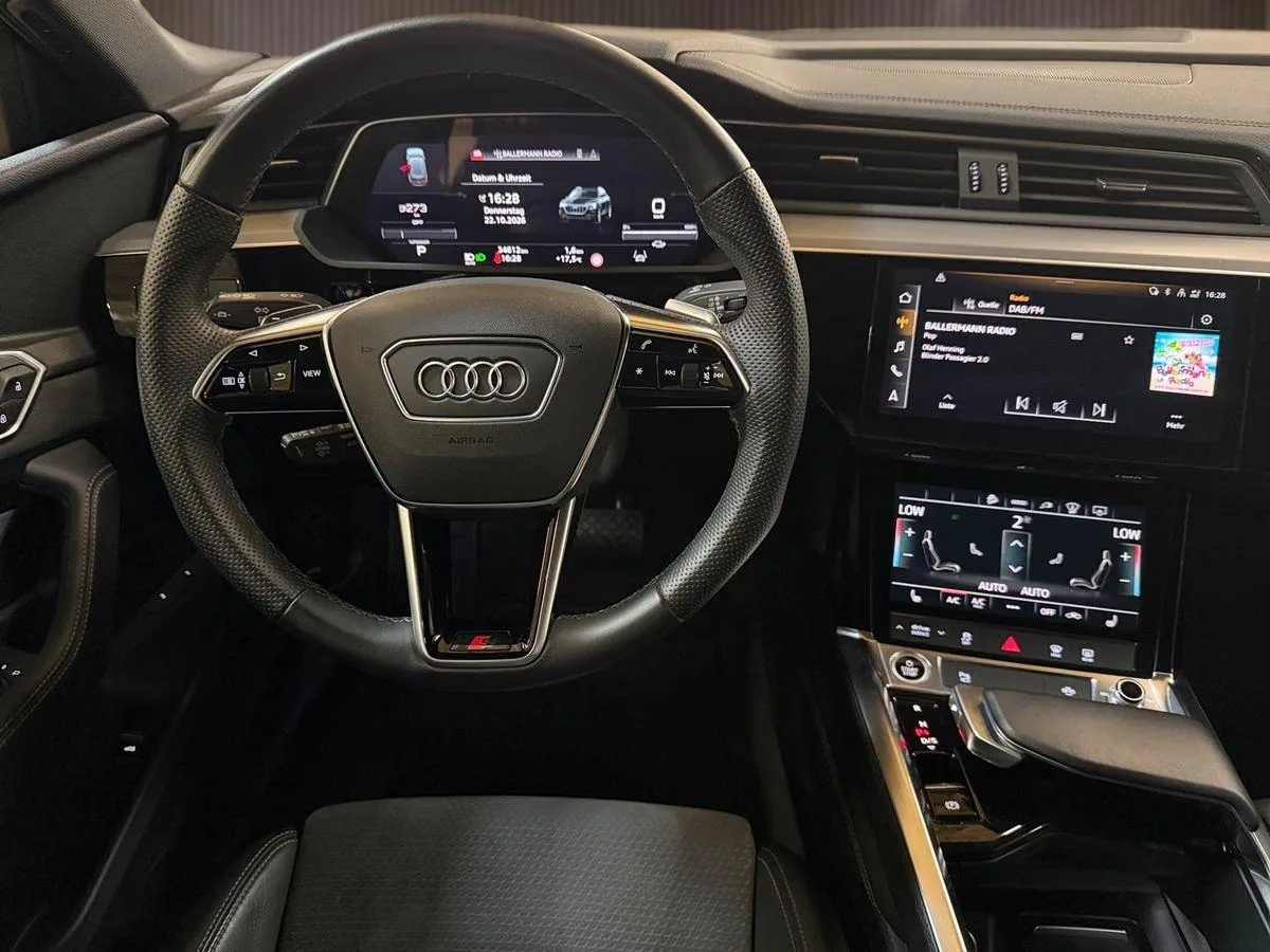 AUDI E-TRON ADVANCED QUATTRO 95KWH S-LINE VIRT.COCK.P | 408 ch | BVA | INTERIEUER S-LINE | VIRT.COCKPIT  PLUS |