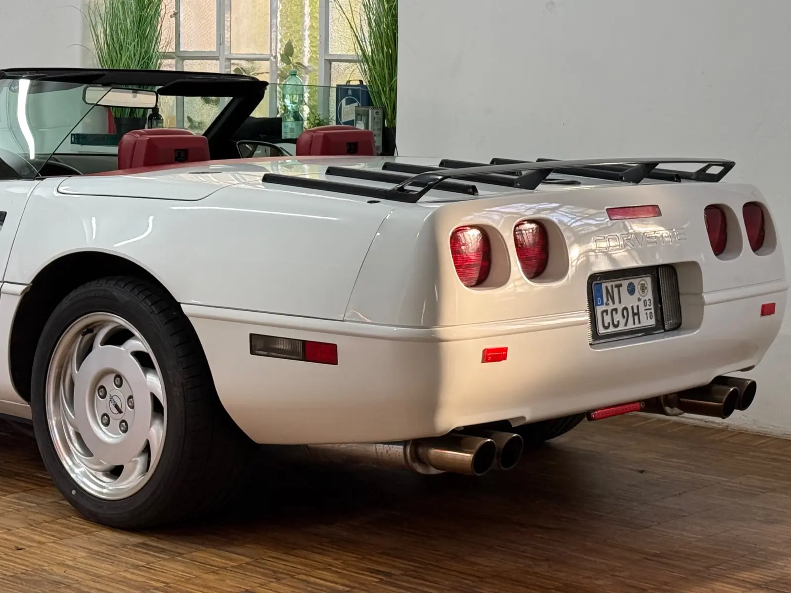 CHEVROLET CORVETTE C4 CABRIOLET 5.7 V8 299ch BVM6 - CUIR RECARO - CLIMATISATION - ÉCHAPPEMENT SPORT - VÉHICULE DE COLLECTION