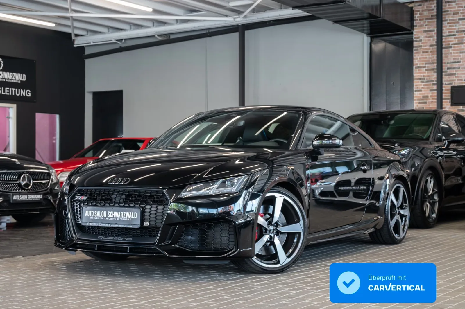 Audi TT RS Coupé 2.5 TFSI quattro ABT 470 ch • 1ère Main - 15 400 km • Matrix • OLED • B&O • Carbone • 20"
