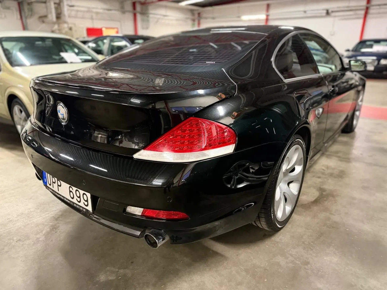 BMW Série 6 645Ci Coupé V8 | 333 ch | BVA | Cuir beige | Toit ouvrant | Phares bi-xénon | Sièges électriques à mémoire | Jantes 19 pouces