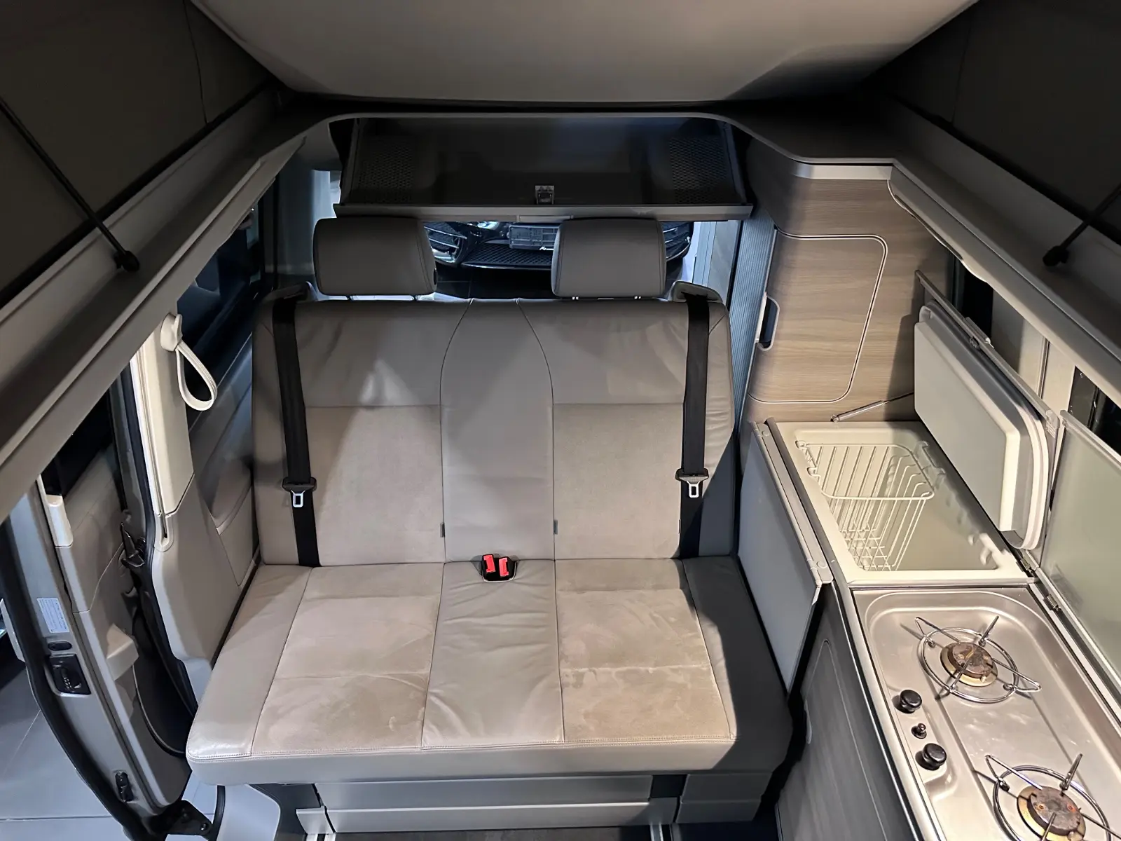 VOLKSWAGEN T5 CALIFORNIA AUFSTELLDACH 4MOTION KÜCHE-DSG-LED | 179 ch | 4X4 | VOLANT EN CUIR