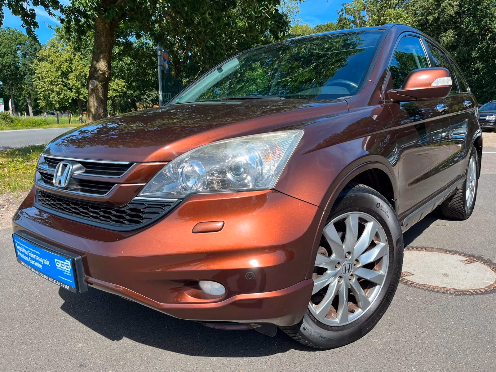 HONDA CR-V 2.2 i-DTEC EXECUTIVE 150ch BVA - 4x4 - CUIR - TOIT PANORAMIQUE - SIÈGES CHAUFFANTS - BI-XÉNON - ATTELAGE
